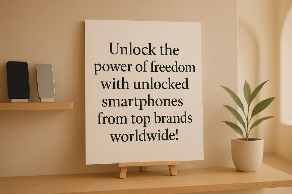 Unlock the power of freedom with unlocked smartphones from top brands worldwide!
