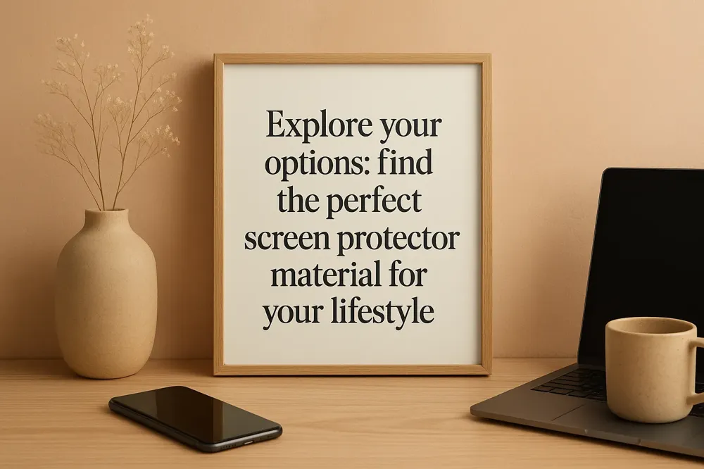 Explore your options: find the perfect screen protector material for your lifestyle.