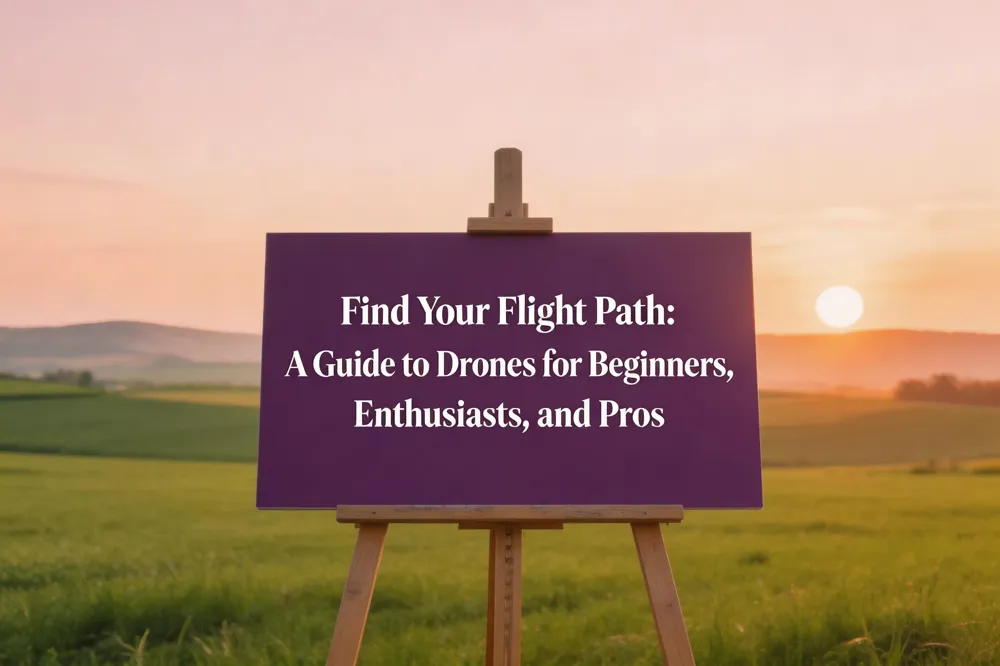 Find Your Flight Path: A Guide to Drones for Beginners, Enthusiasts, and Pros