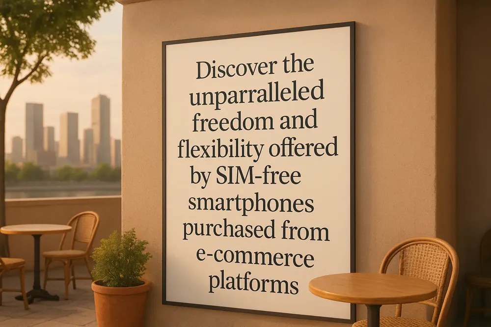 Discover the unparalleled freedom and flexibility offered by SIM-free smartphones purchased from e-commerce platforms.