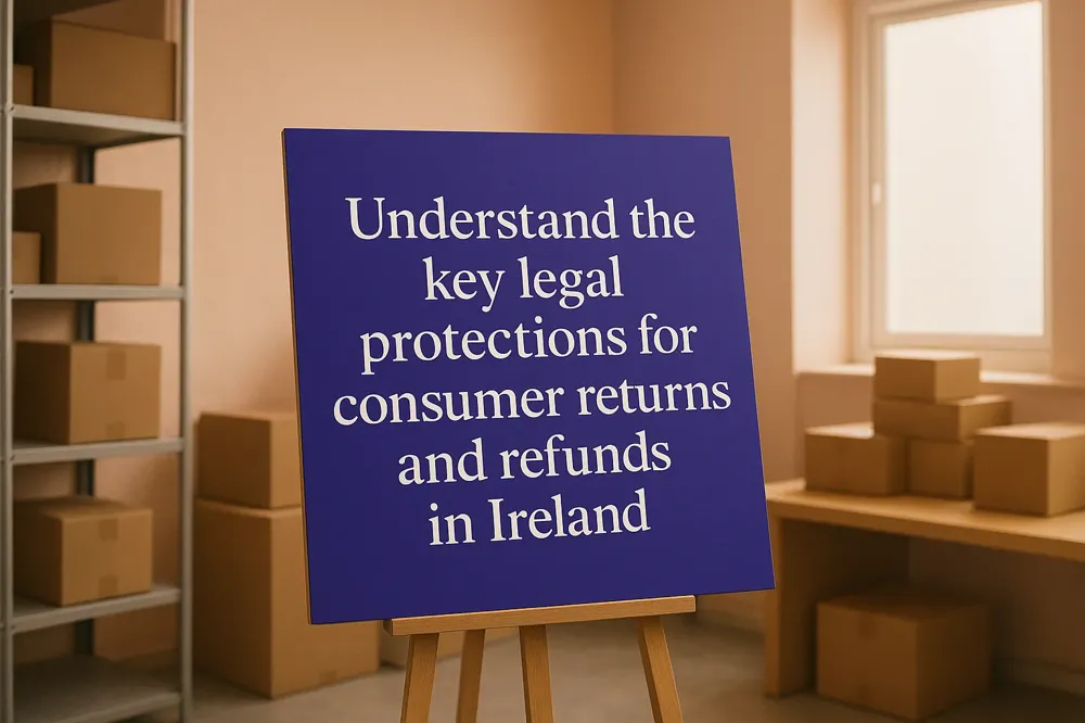 Understand the key legal protections for consumer returns and refunds in Ireland.