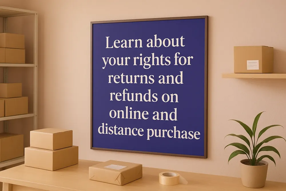 Learn about your rights for returns and refunds on online and distance purchases.