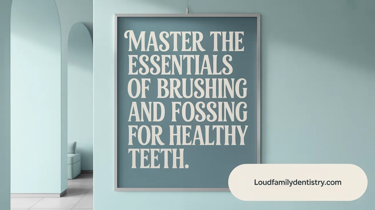 Master the Essentials of Brushing and Flossing for Healthy Teeth