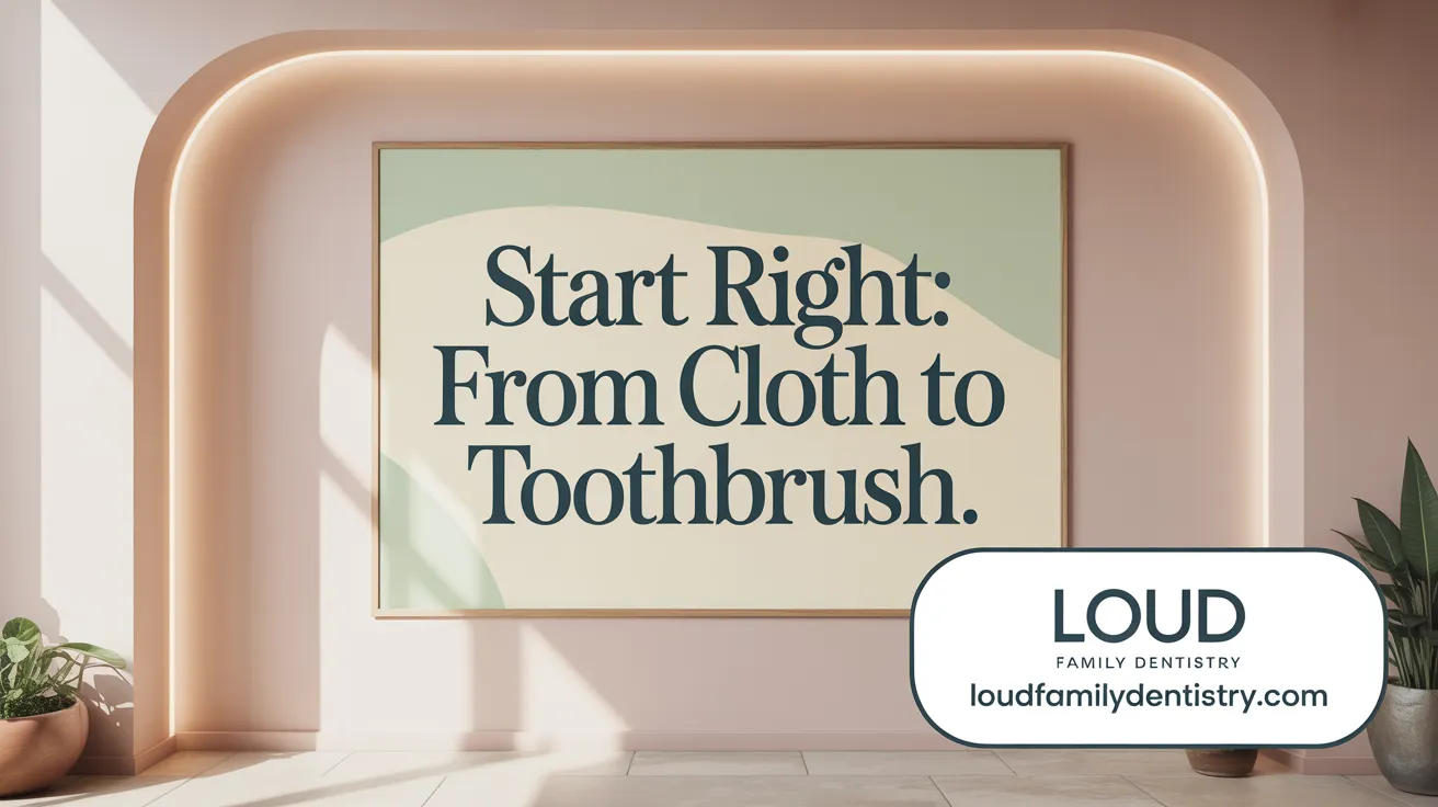 Start Right: From Cloth to Toothbrush
