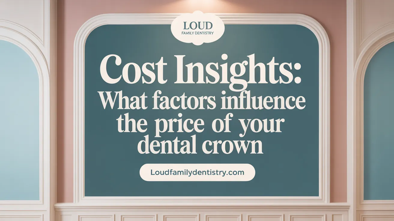 Cost Insights: What Factors Influence the Price of Your Dental Crown
