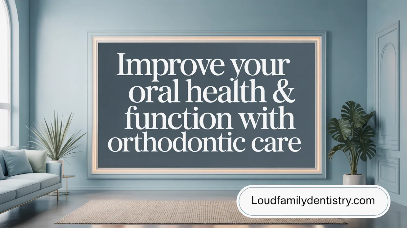 Improve Your Oral Health & Function with Orthodontic Care