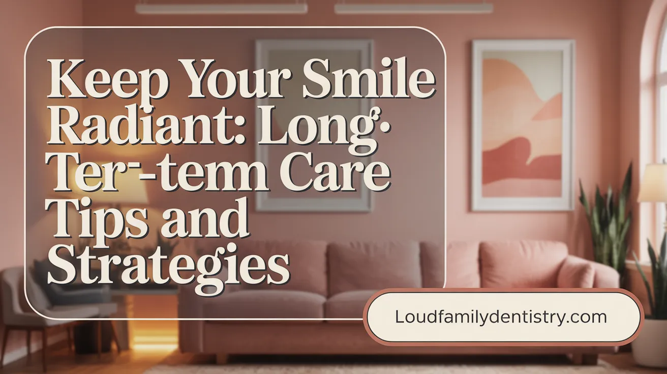 Keep Your Smile Radiant: Long-Term Care Tips and Strategies