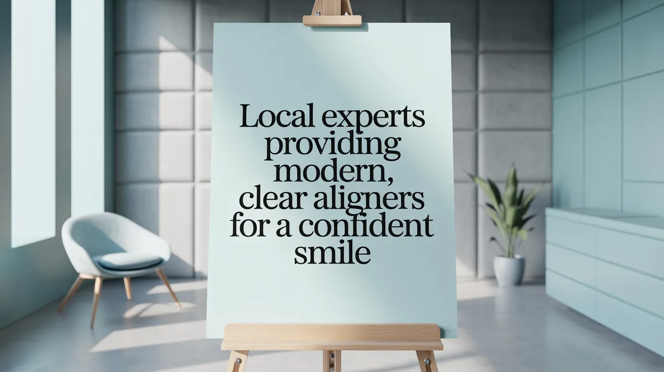 Local Experts Providing Modern, Clear Aligners for a Confident Smile