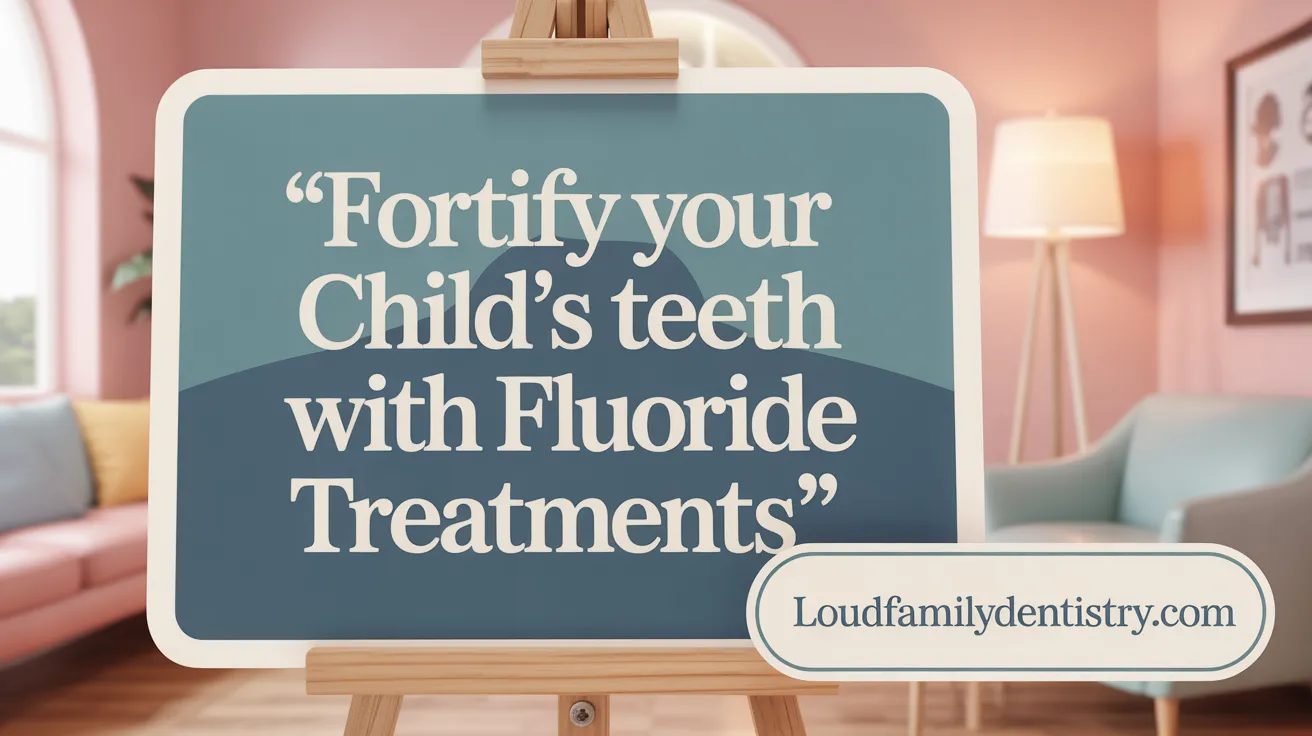 Fortify Your Child’s Teeth with Fluoride Treatments