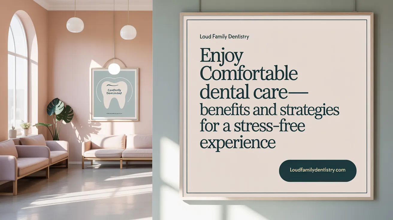 Enjoy Comfortable Dental Care—Benefits and Strategies for a Stress-Free Experience