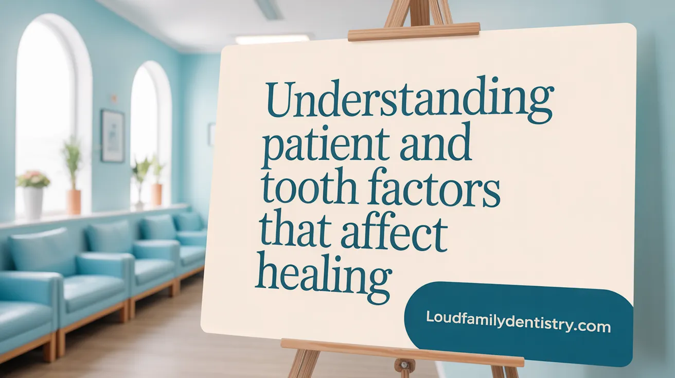 Understanding Patient and Tooth Factors That Affect Healing