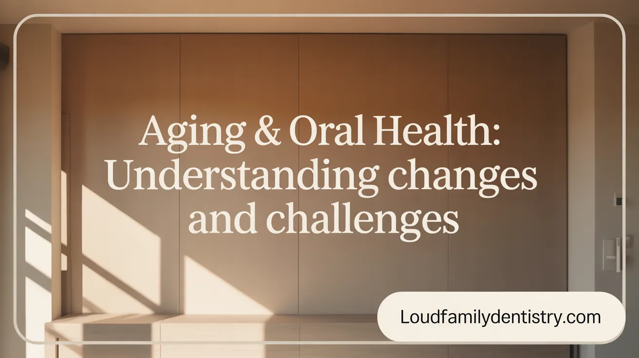 Aging & Oral Health: Understanding Changes and Challenges