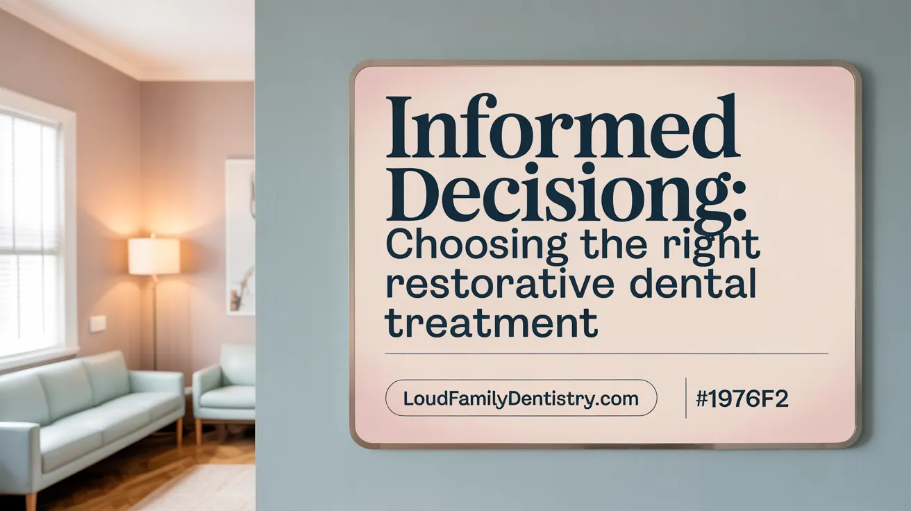Informed Decisions: Choosing the Right Restorative Dental Treatment