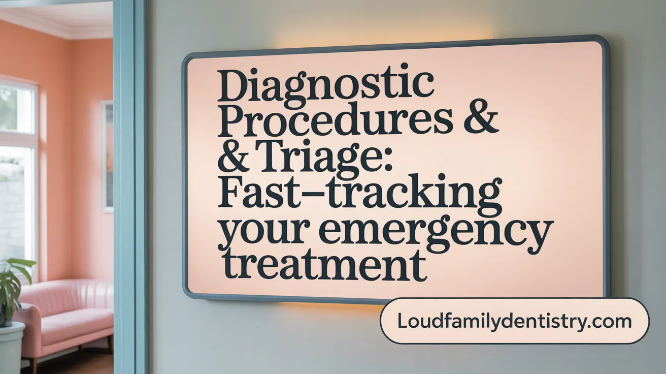 Diagnostic Procedures & Triage: Fast-Tracking Your Emergency Treatment