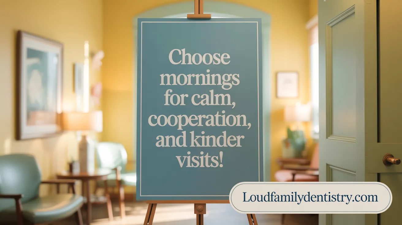 Choose Mornings for Calm, Cooperation, and Kinder Visits!