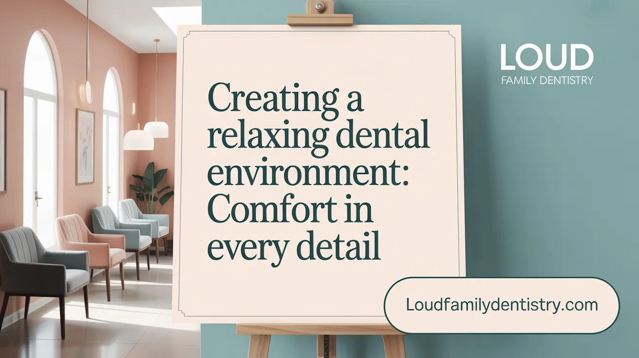 Creating a Relaxing Dental Environment: Comfort in Every Detail