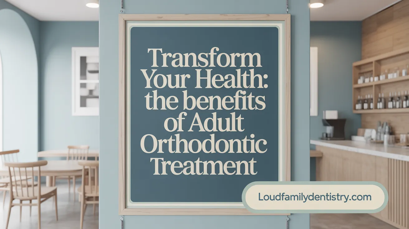 Transform Your Health: The Benefits of Adult Orthodontic Treatment
