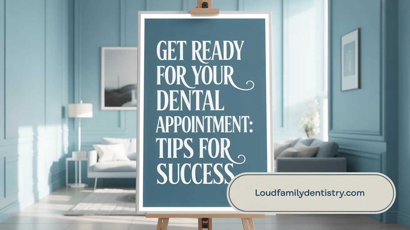 Get Ready for Your Dental Appointment: Tips for Success