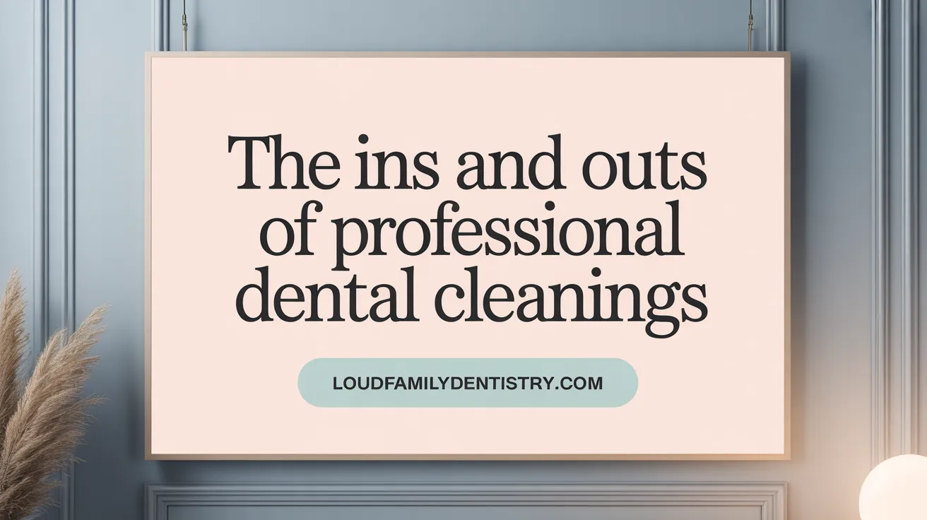 The Ins and Outs of Professional Dental Cleanings