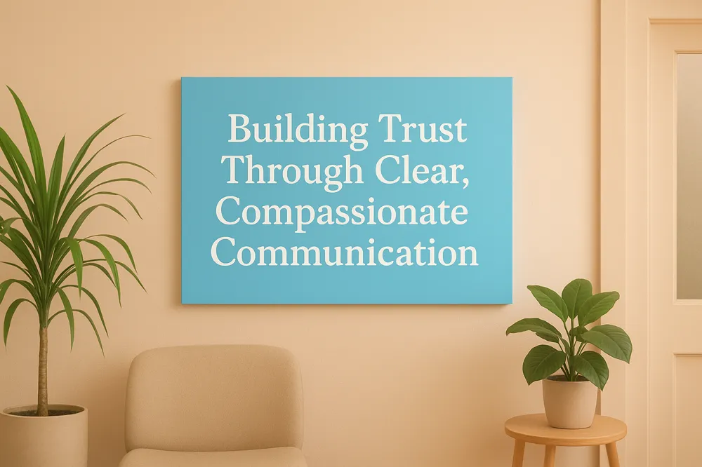 Building Trust Through Clear, Compassionate Communication