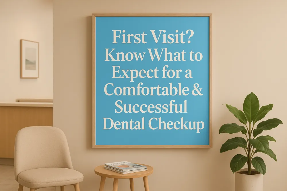 First Visit? Know What to Expect for a Comfortable & Successful Dental Checkup