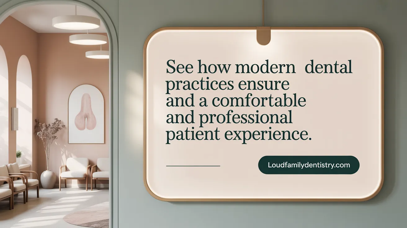 See how modern dental practices ensure a comfortable and professional patient experience.
