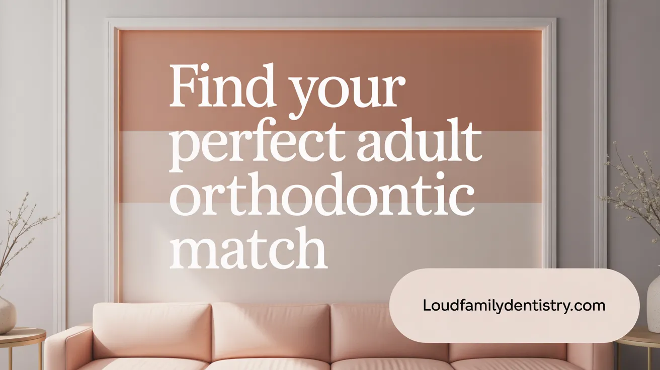 Find Your Perfect Adult Orthodontic Match
