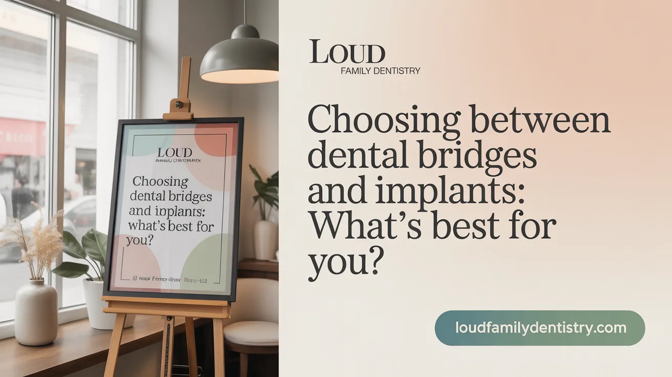 Choosing Between Dental Bridges and Implants: What’s Best for You?