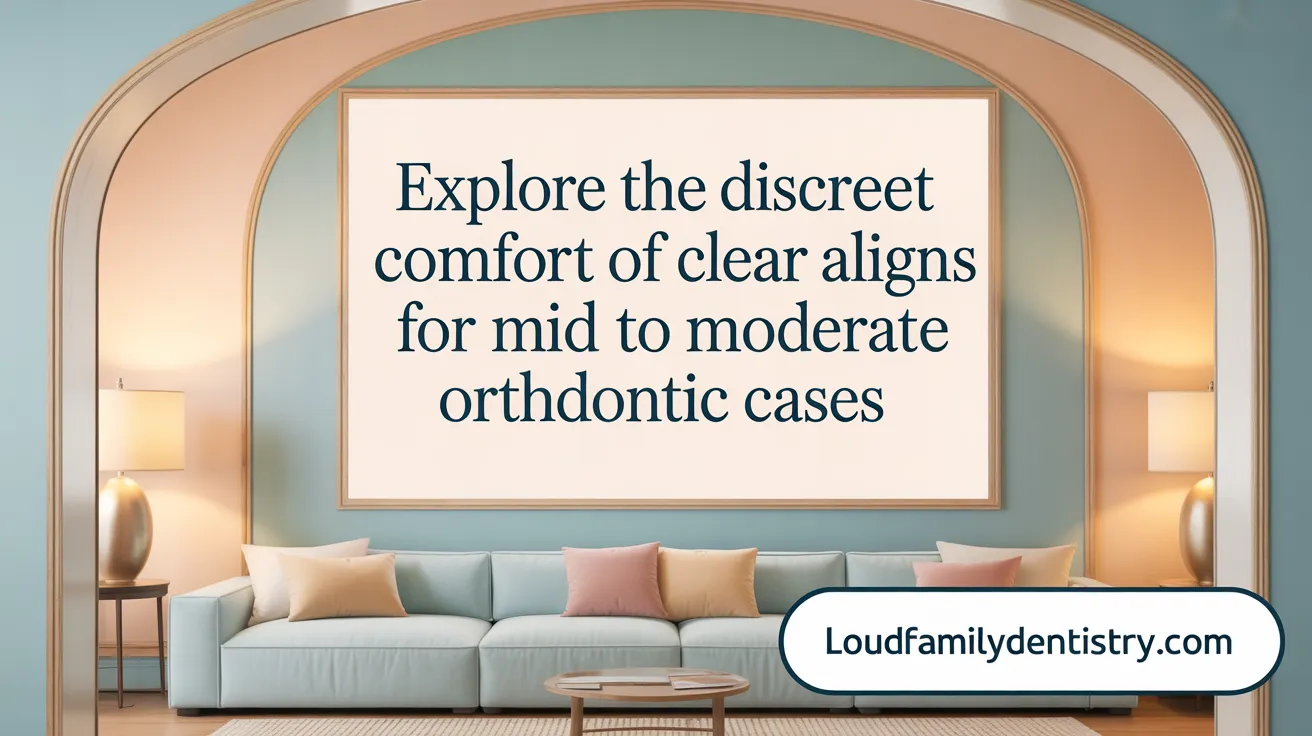 Explore the Discreet Comfort of Clear Aligners for Mild to Moderate Cases