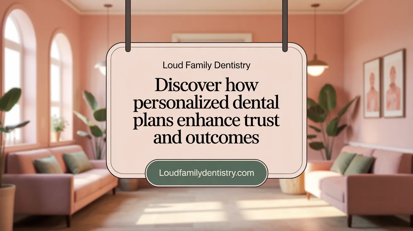 Discover how personalized dental plans enhance trust and outcomes