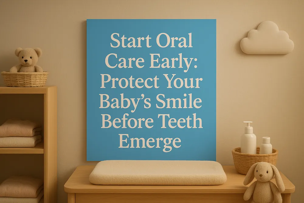 Start Oral Care Early: Protect Your Baby's Smile Before Teeth Emerge