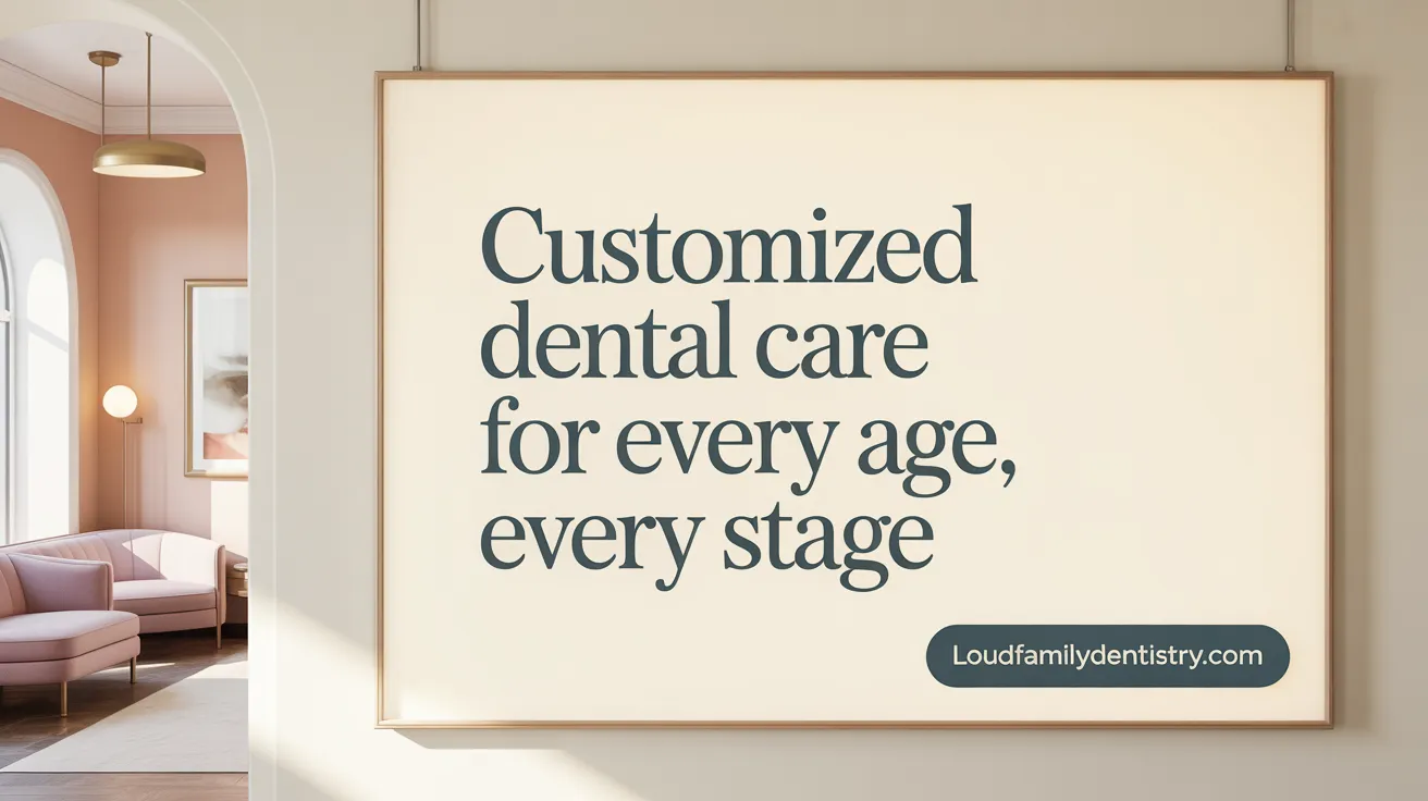 Customized Dental Care for Every Age, Every Stage