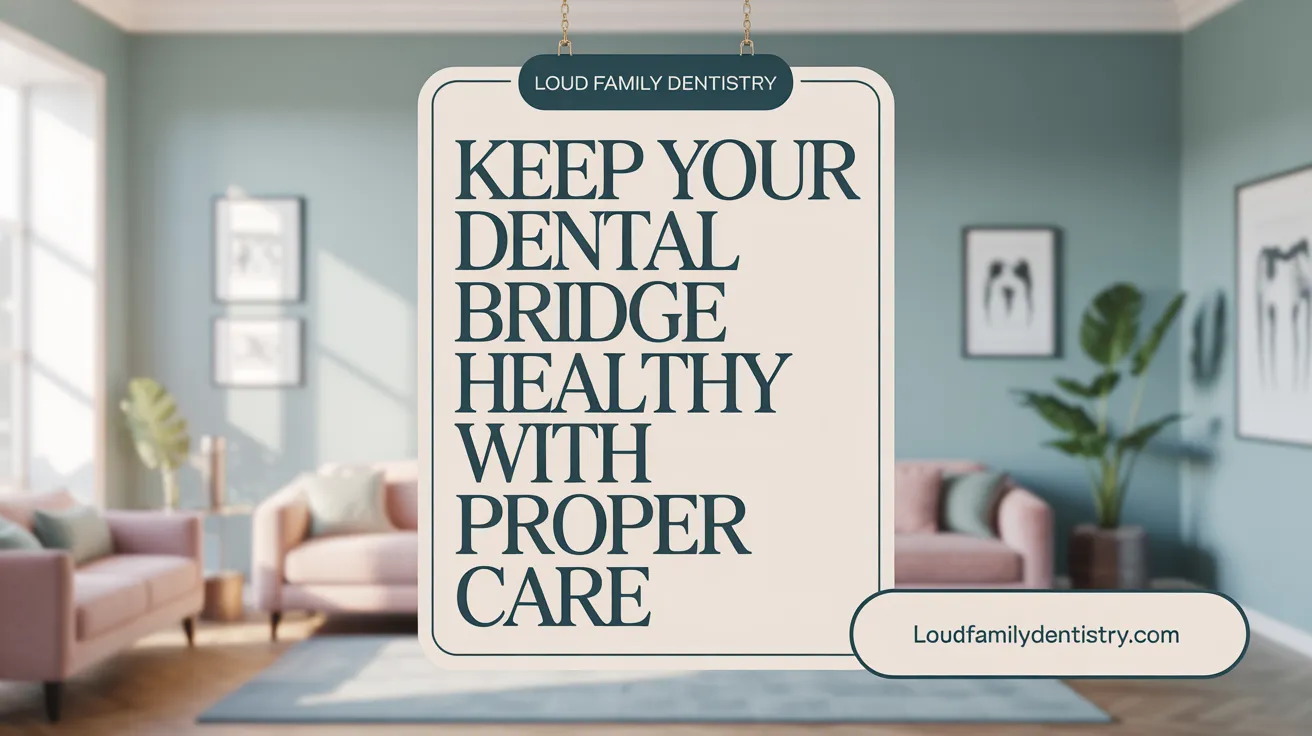 Keep Your Dental Bridge Healthy with Proper Care