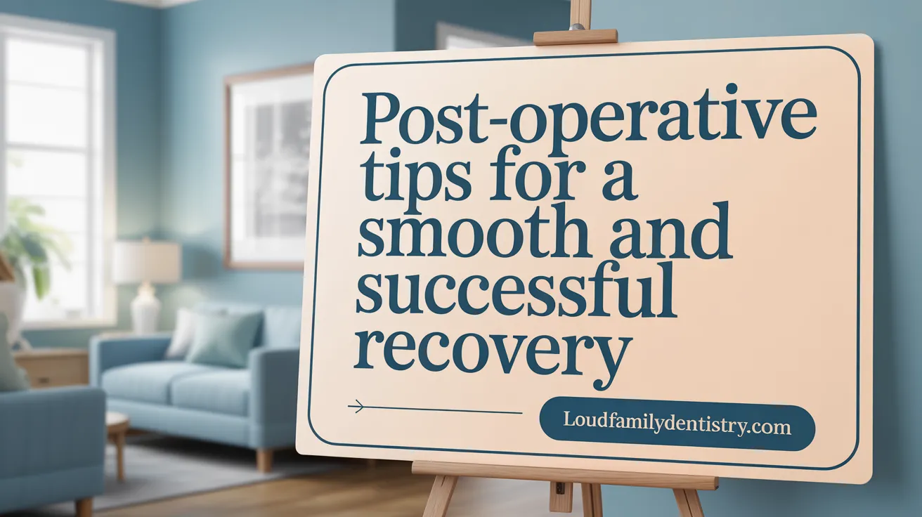 Post-Operative Tips for a Smooth and Successful Recovery