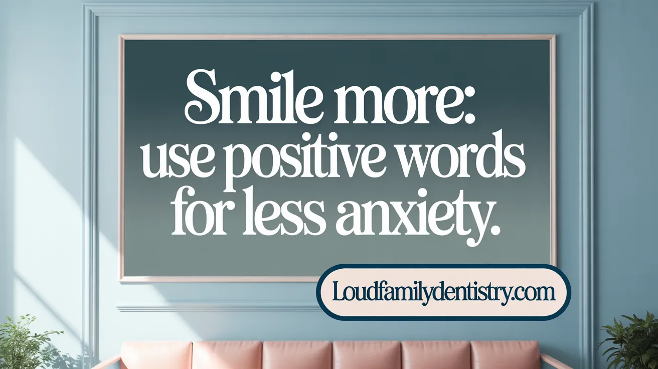 Smile More: Use Positive Words for Less Anxiety