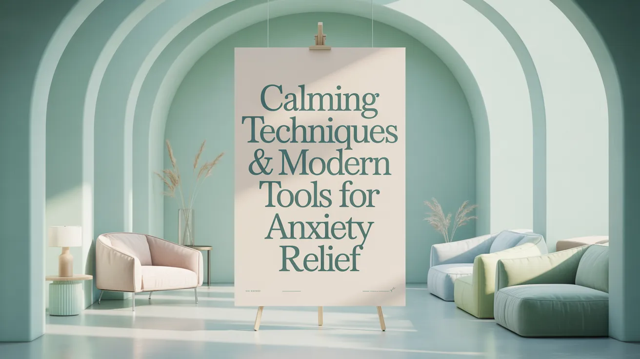 Calming Techniques & Modern Tools for Anxiety Relief