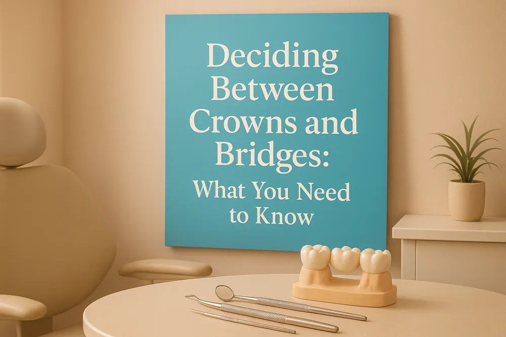 Deciding Between Crowns and Bridges: What You Need to Know