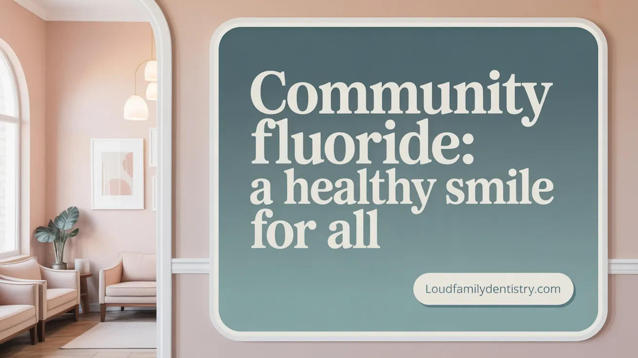 Community Fluoride: A Healthy Smile for All