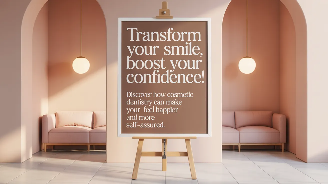Transform Your Smile, Boost Your Confidence! Discover how cosmetic dentistry can make you feel happier and more self-assured.