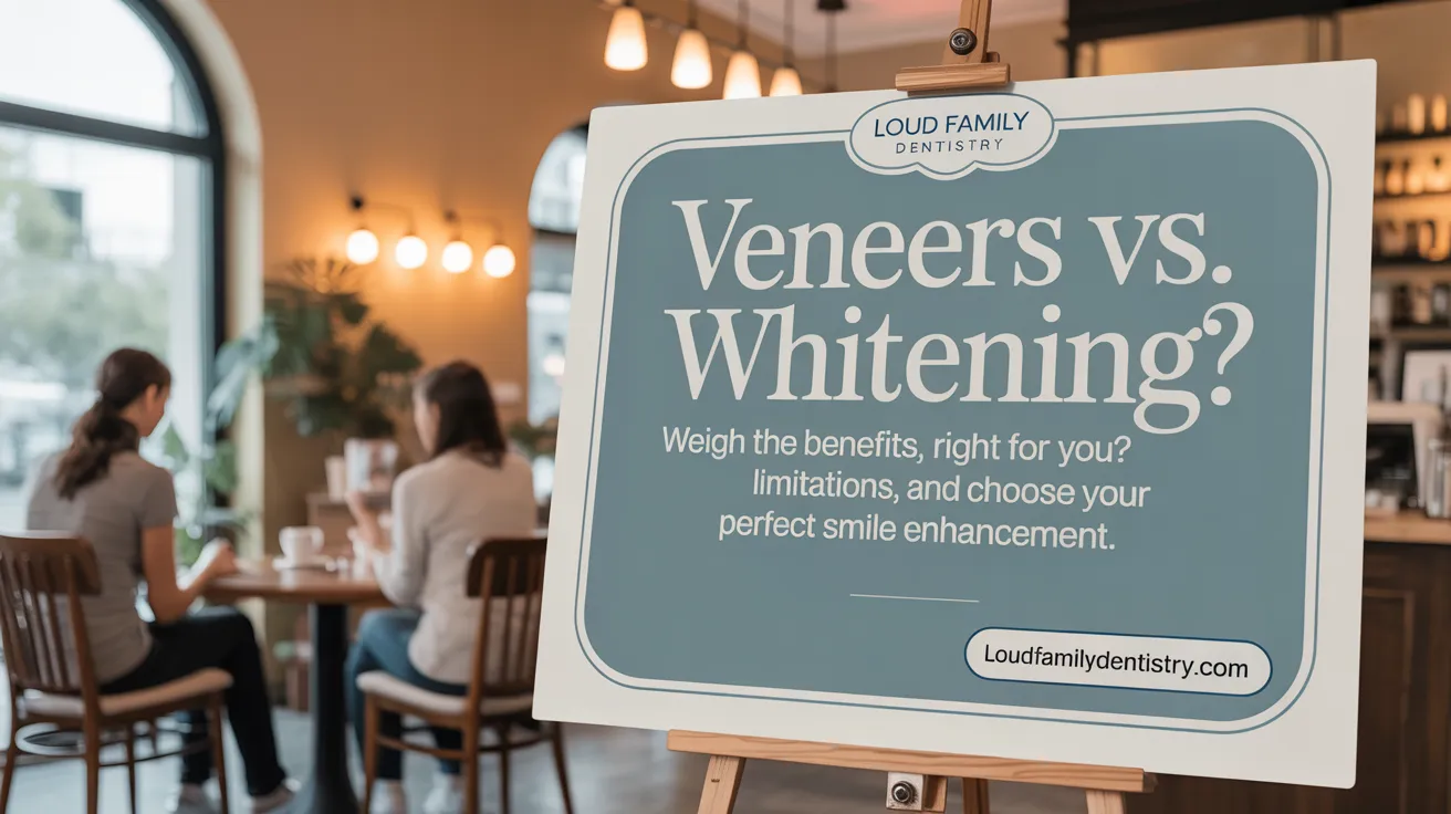 Veneers vs. Whitening: Which is Right for You? Weigh the benefits, limitations, and choose your perfect smile enhancement.