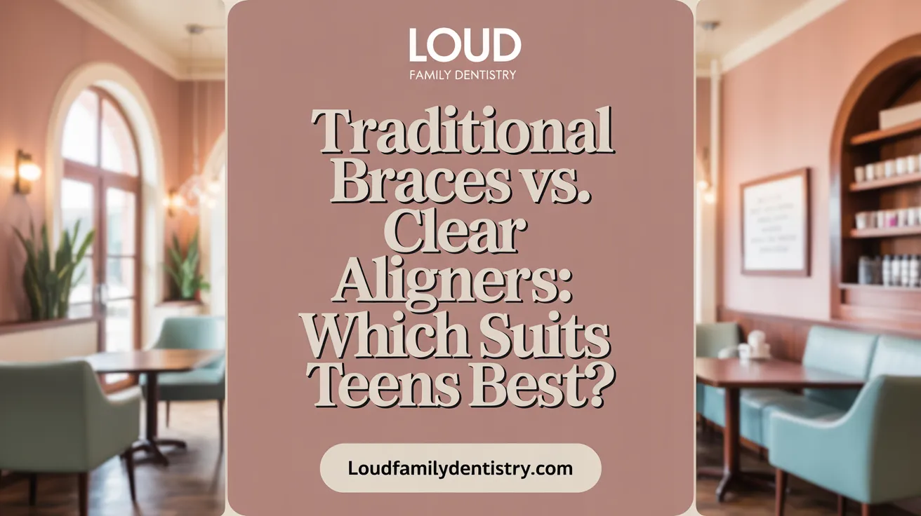 Traditional Braces vs. Clear Aligners: Which Suits Teens Best?