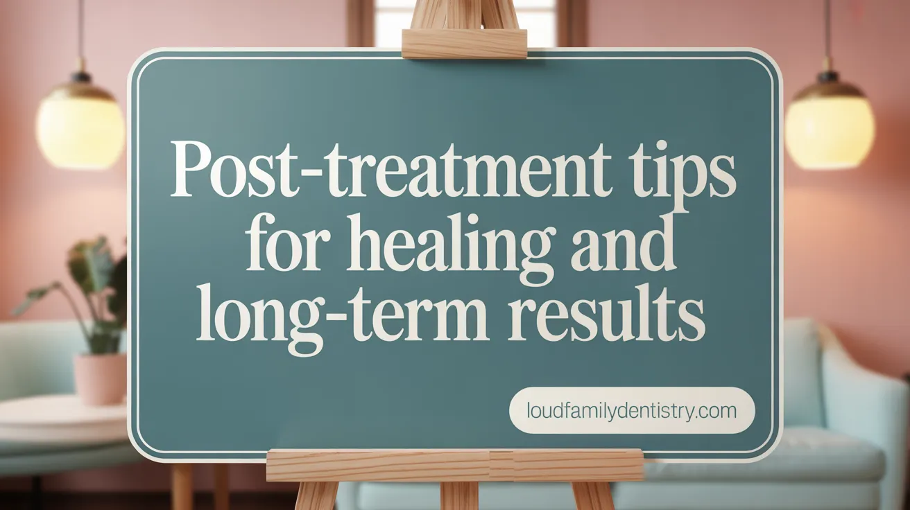 Post-Treatment Tips for Healing and Long-Term Results