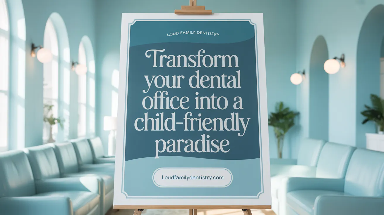 Transform Your Dental Office into a Child-Friendly Paradise