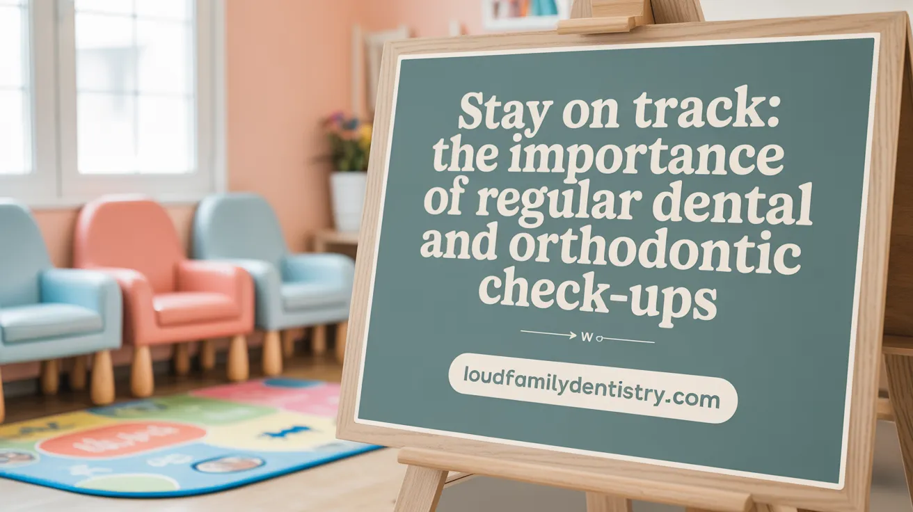 Stay on Track: The Importance of Regular Dental and Orthodontic Check-Ups