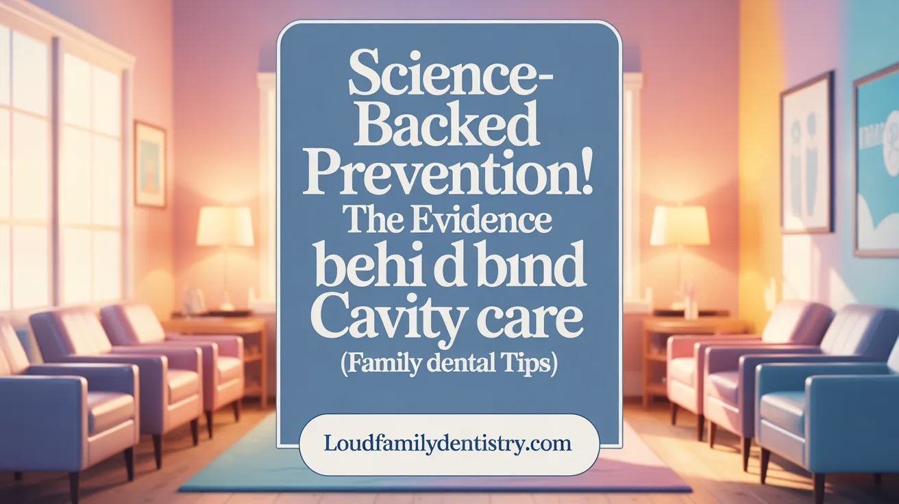 Science-Backed Prevention! The Evidence Behind Cavity Care.