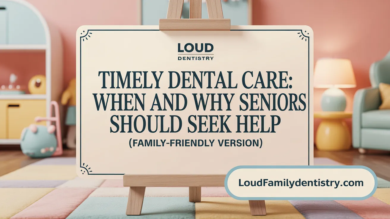 Timely Dental Care: When and Why Seniors Should Seek Help