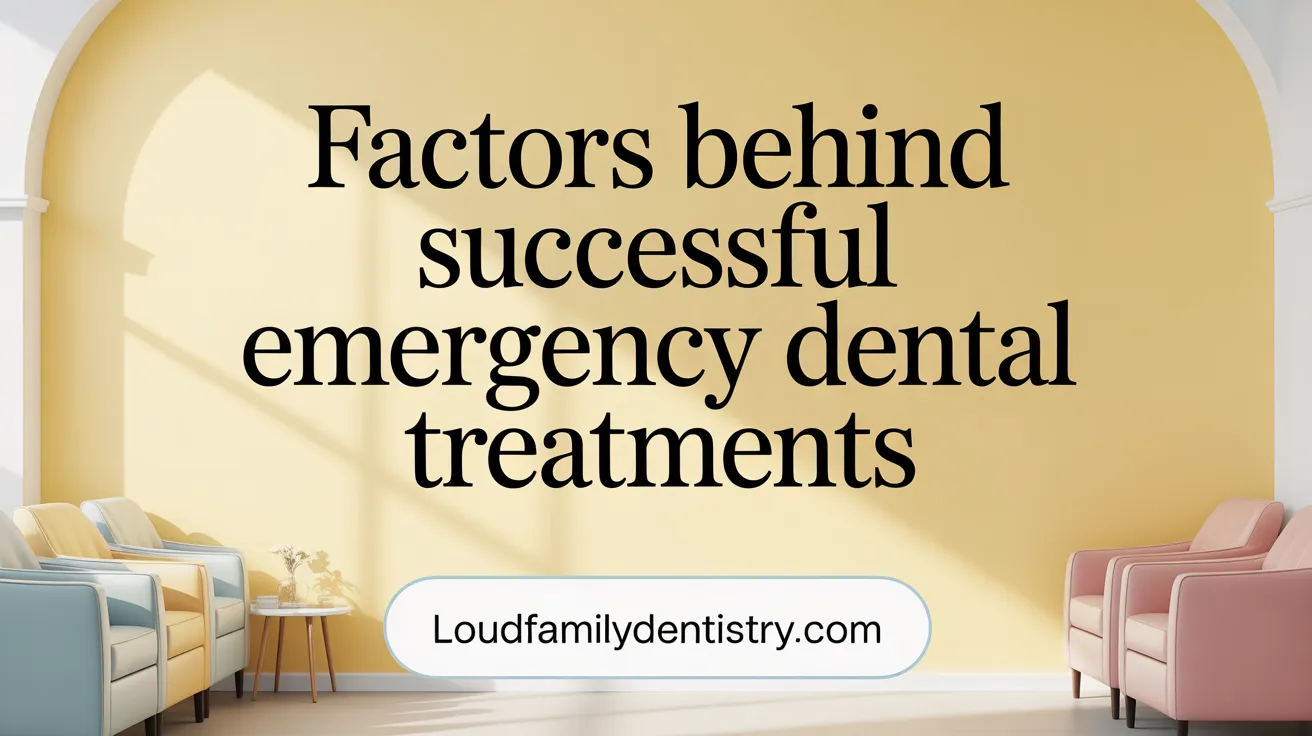 Factors Behind Successful Emergency Dental Treatments