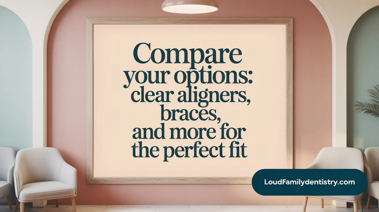 Compare Your Options: Clear Aligners, Braces, and More for the Perfect Fit