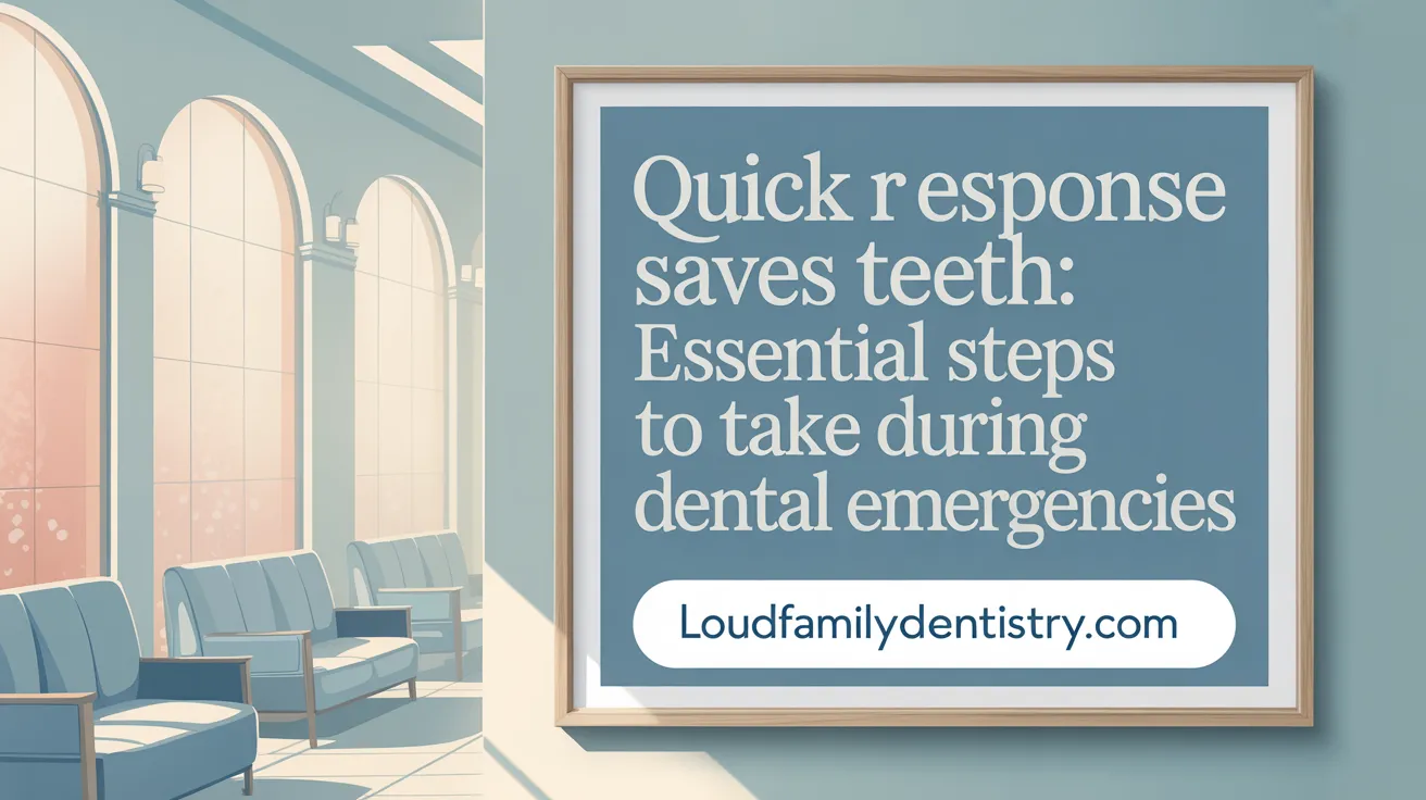 Quick Response Saves Teeth: Essential Steps to Take During Dental Emergencies