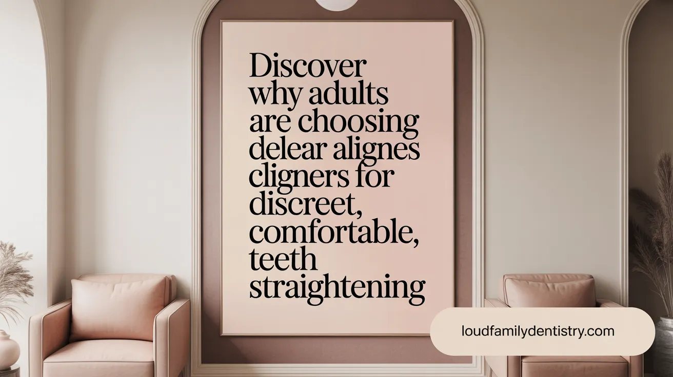 Discover Why Adults Are Choosing Clear Aligners for Discreet, Comfortable Teeth Straightening